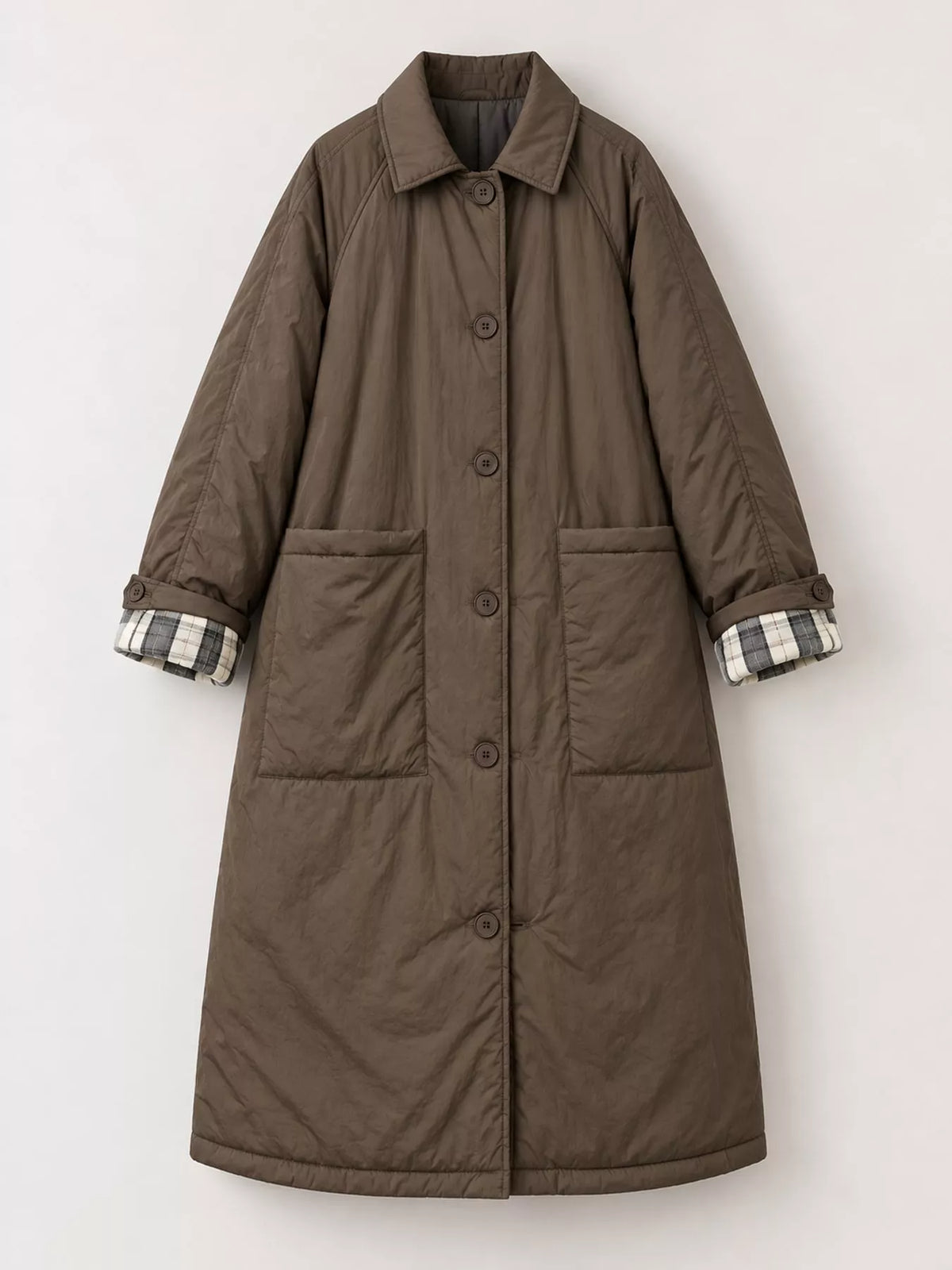 Long-sleeve coat, product view