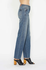 Trendsi Judy Blue Full Size Tummy Control Straight Jeans -