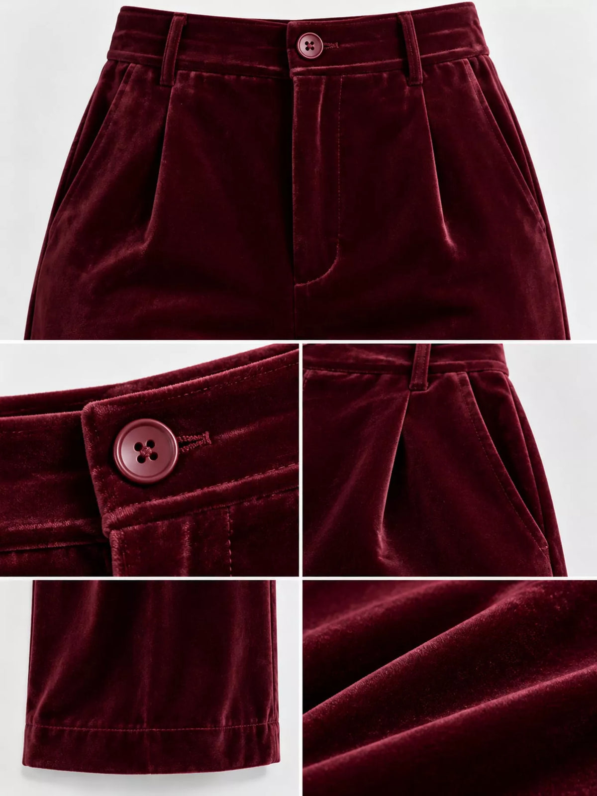 pants, construction and design details