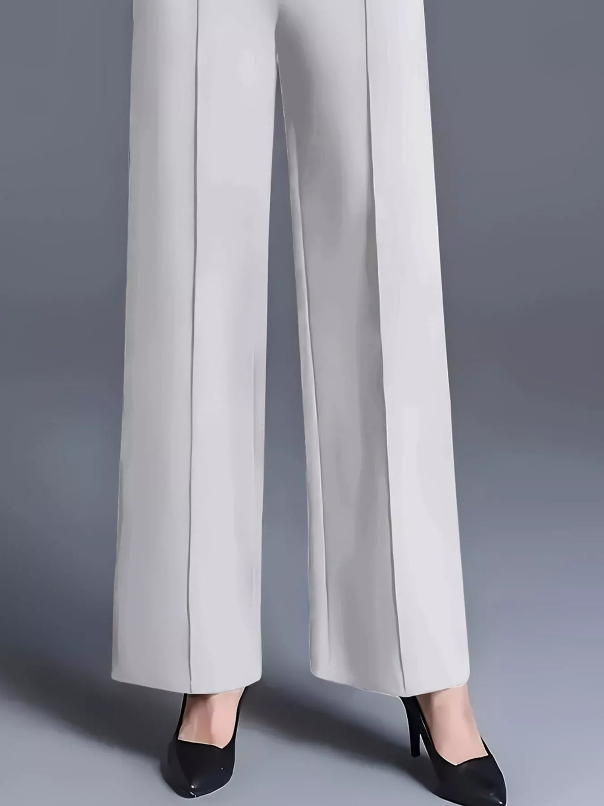Trendsi High Waist Wide Leg Pants -