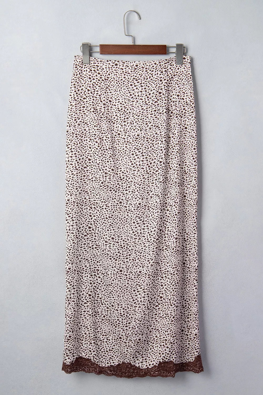 Trendsi Slit Animal Print Skirt -