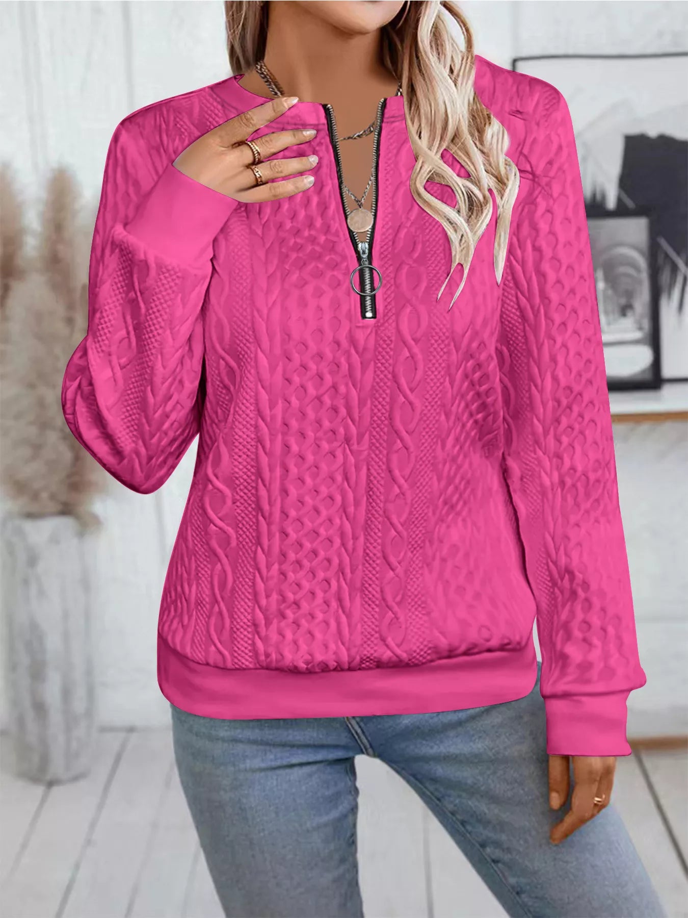 Women's sweatshirt – product view 9