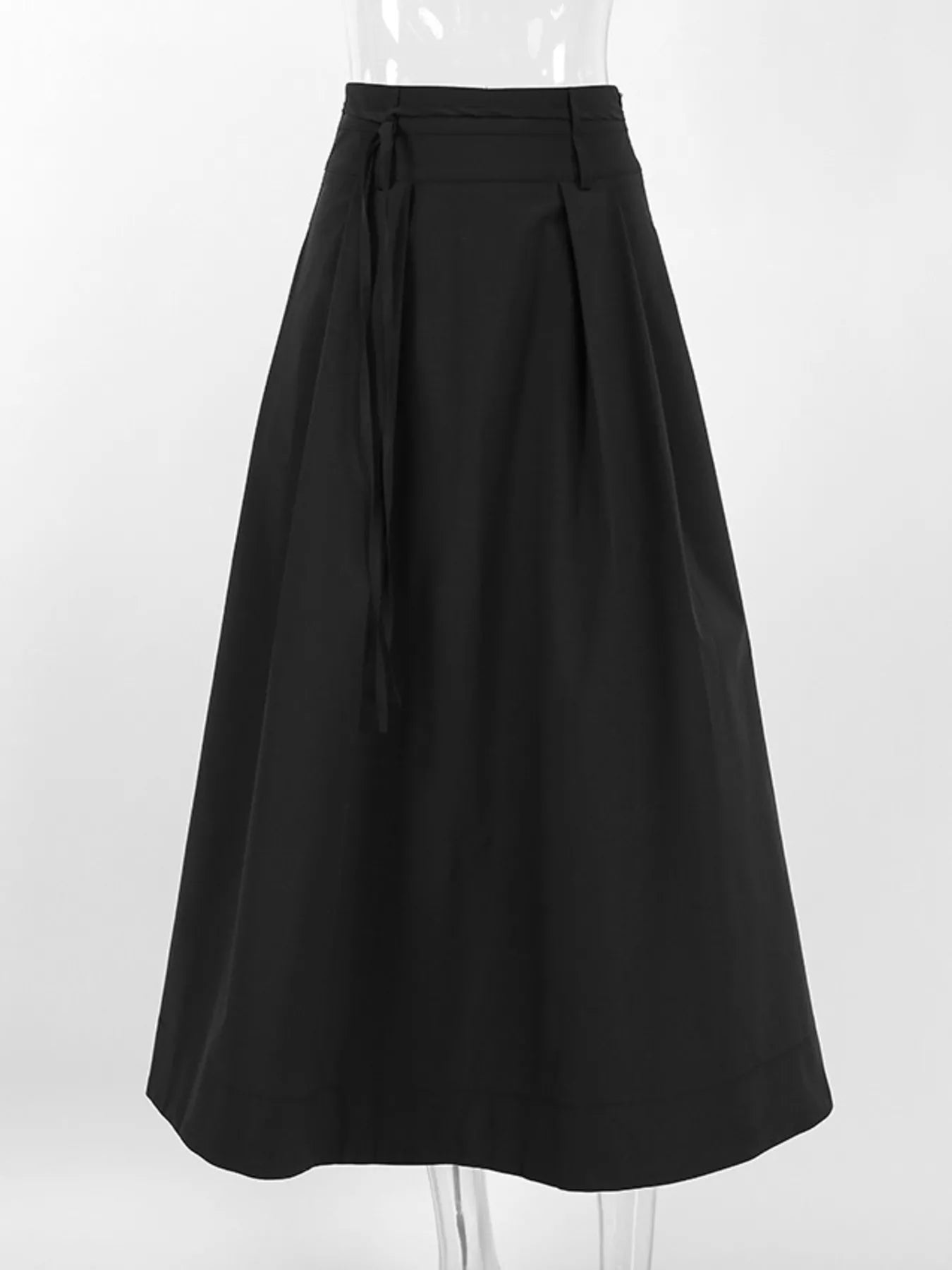 Trendsi High-Waisted A-Line Skirt -