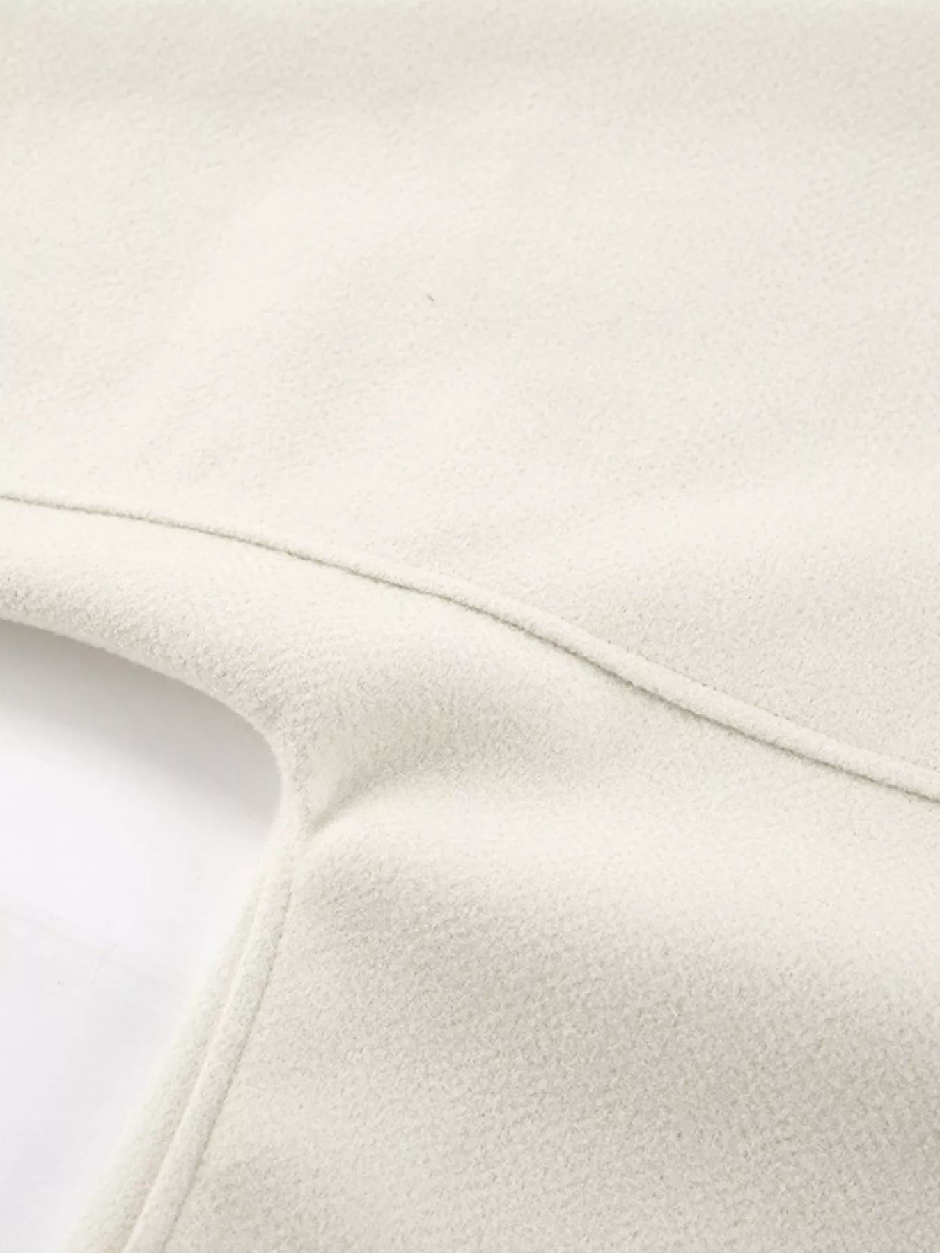 Trendsi Elegant Stand Collar Open Front Outerwear -