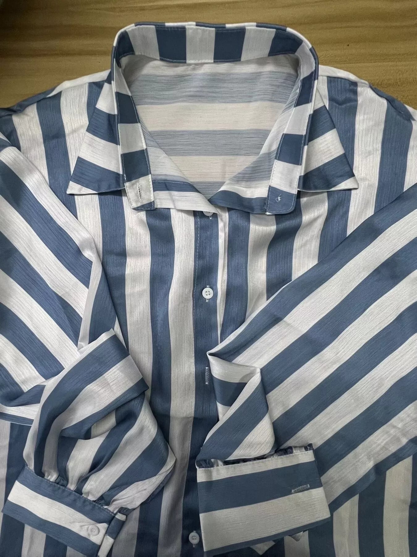 Trendsi Striped Loose Fit Shirt -
