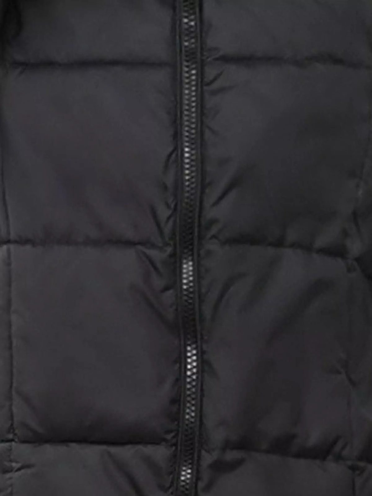 Long-sleeve coat, garment detail