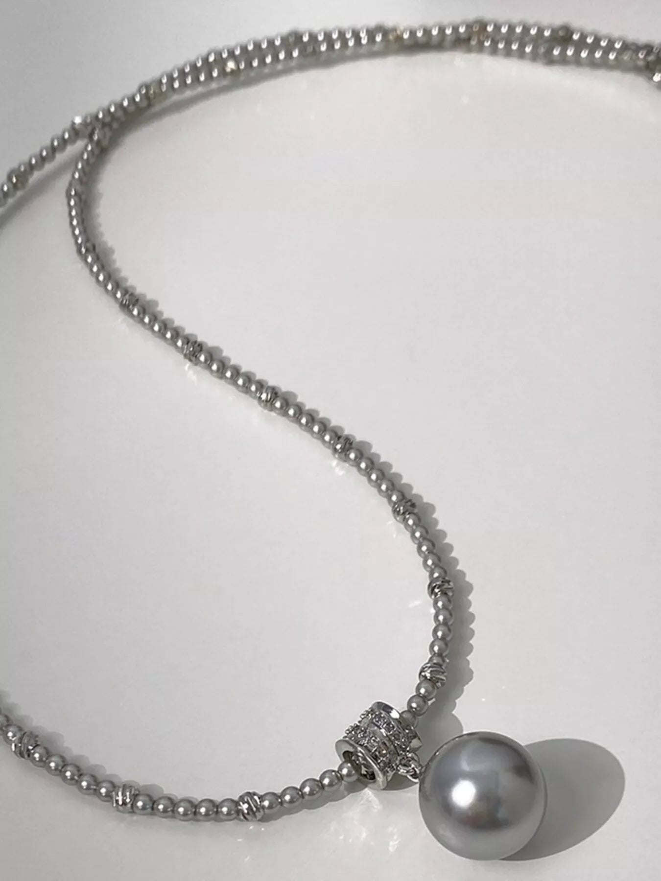 Trendsi Pearl Pendant Necklace -