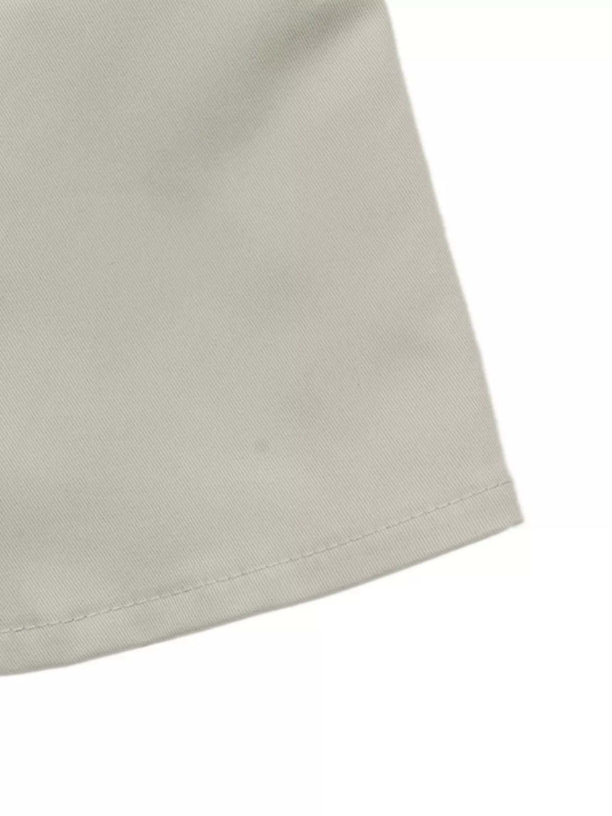 Apricot zip-up cropped jacket, hem detail