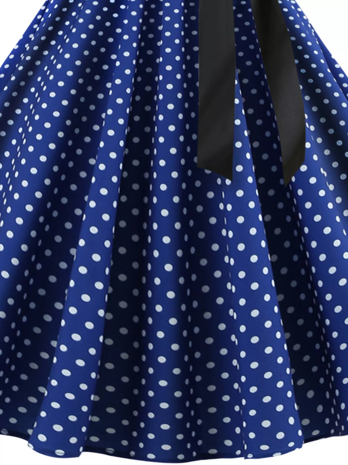 Halter neck sleeveless knee dress, construction and design details