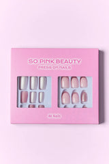Trendsi SO PINK BEAUTY Press On Nails 2 Packs -