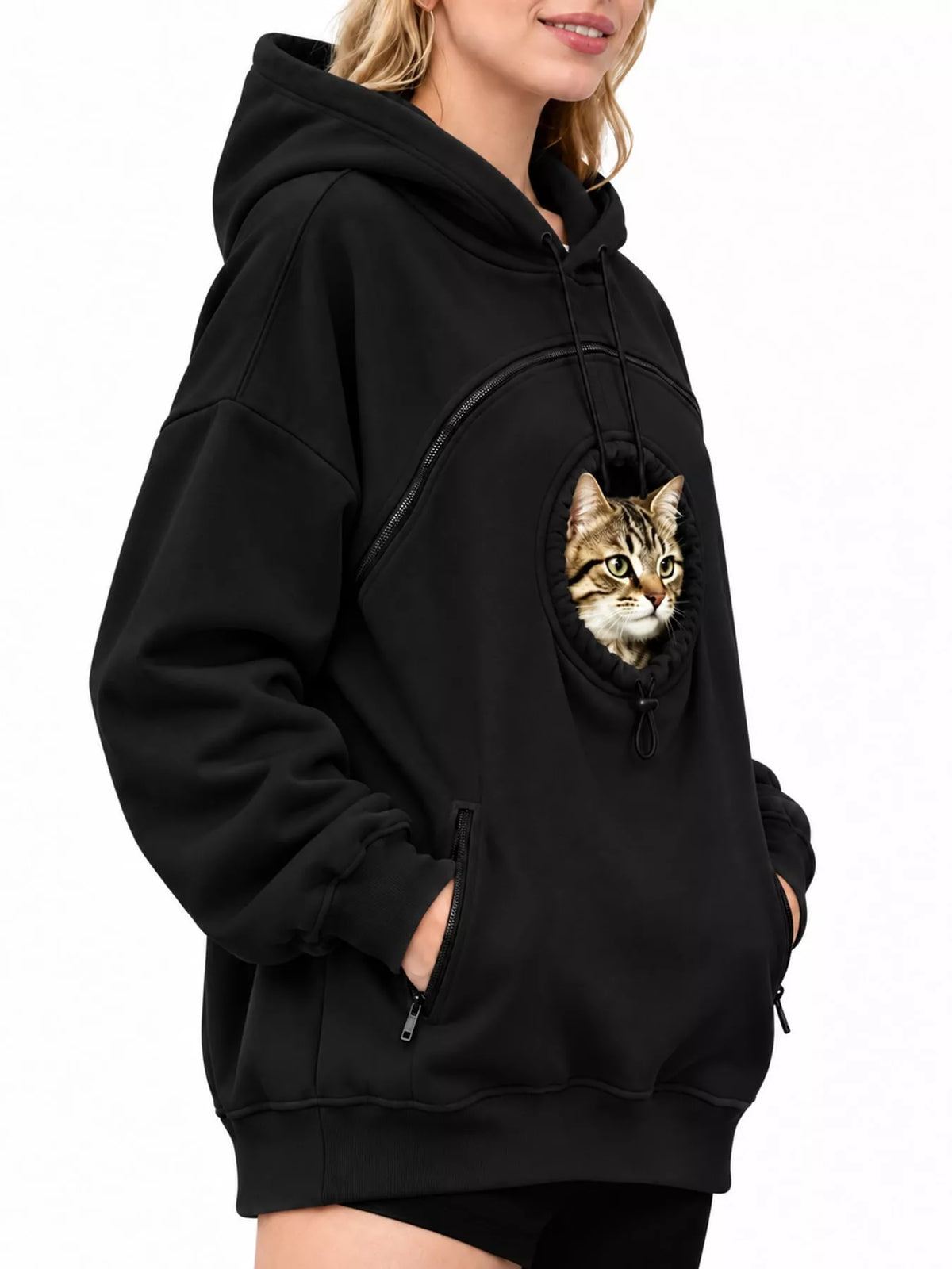 Long-sleeve hoodie