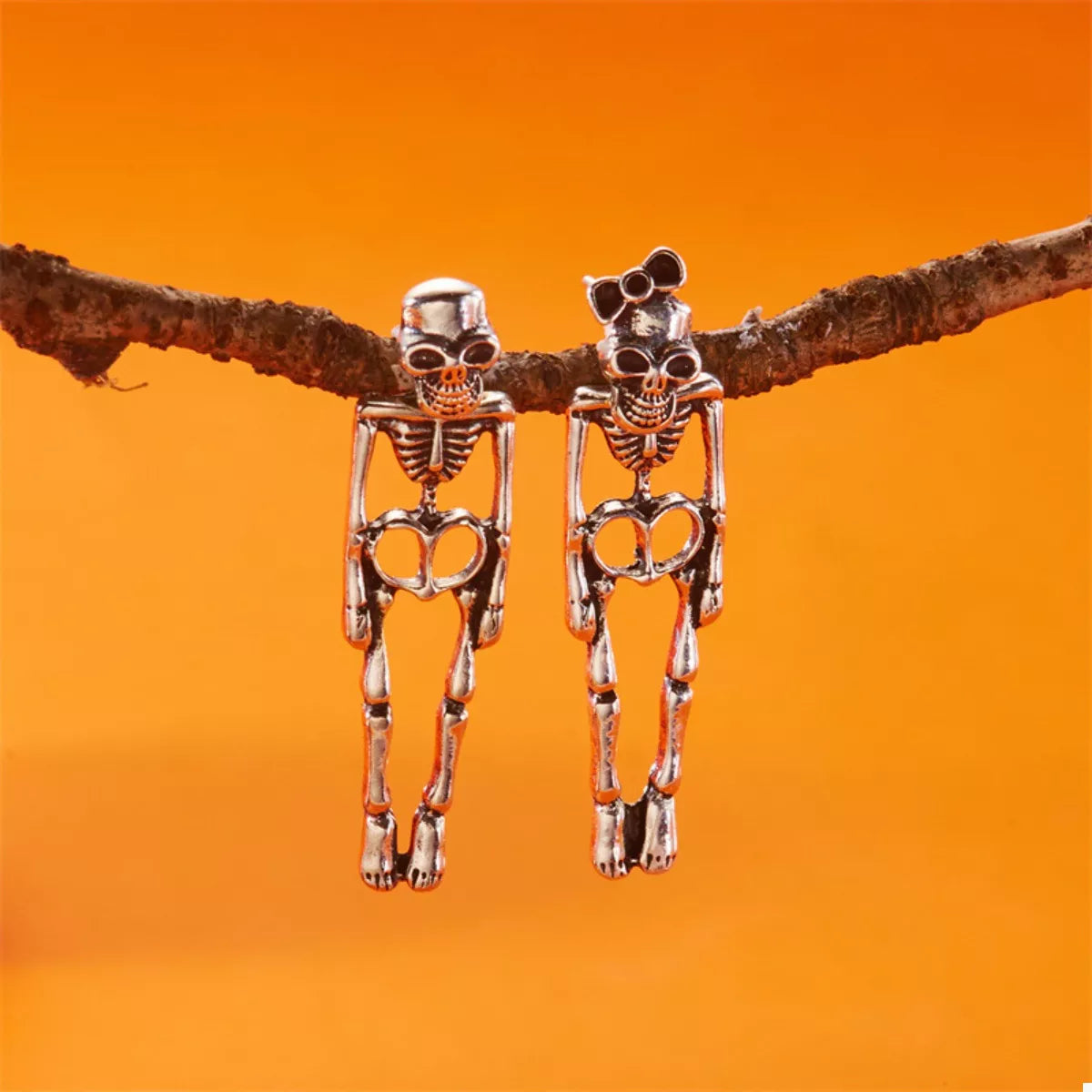 Trendsi Halloween Skeleton Drop Earrings -