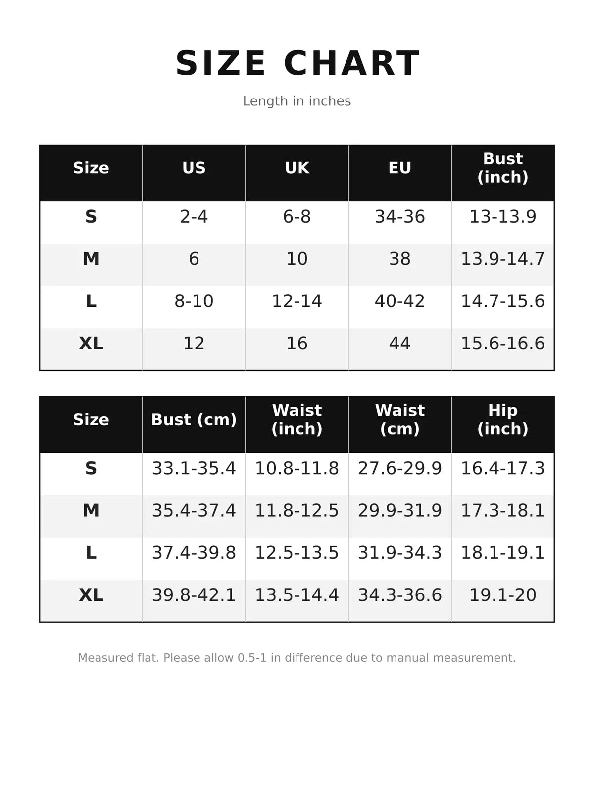 Size chart for feather-trimmed sheer mock neck mini dress