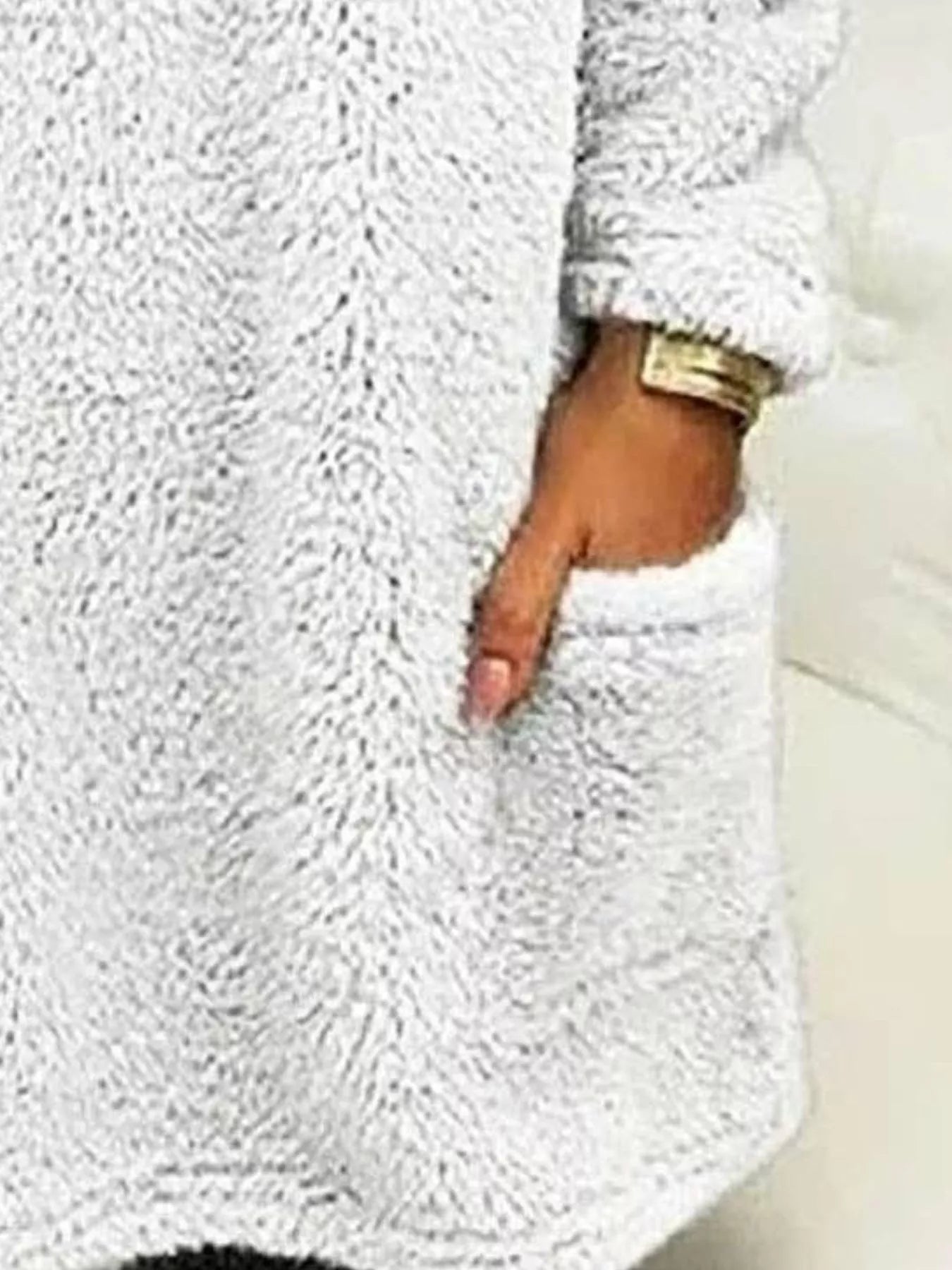 Trendsi Full Size Letter Long Sleeve Fleece Sweatshirt Plus Size -