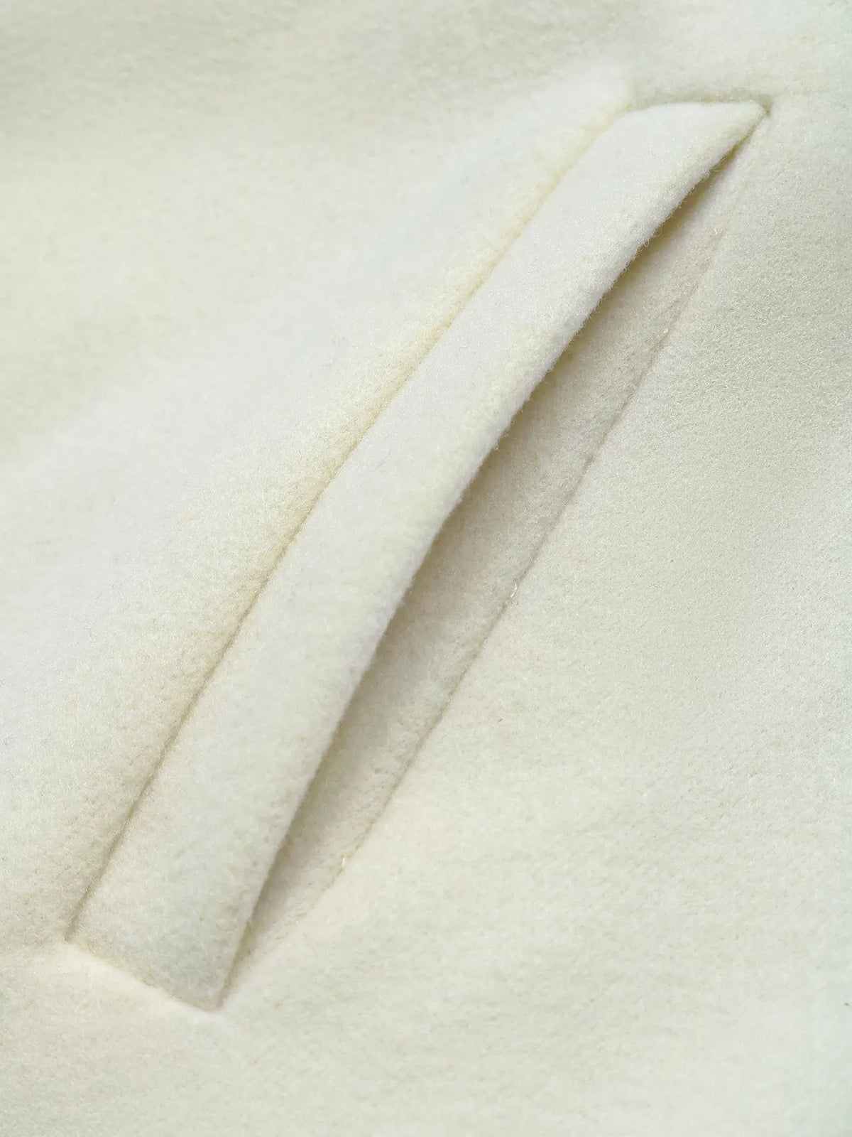 Frog Button Dropped Shoulder Jacket — construction details