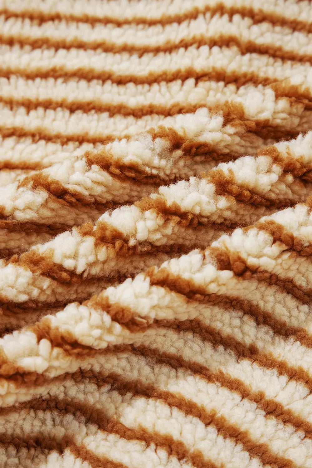 Striped fleece jacket, striped fleece texture