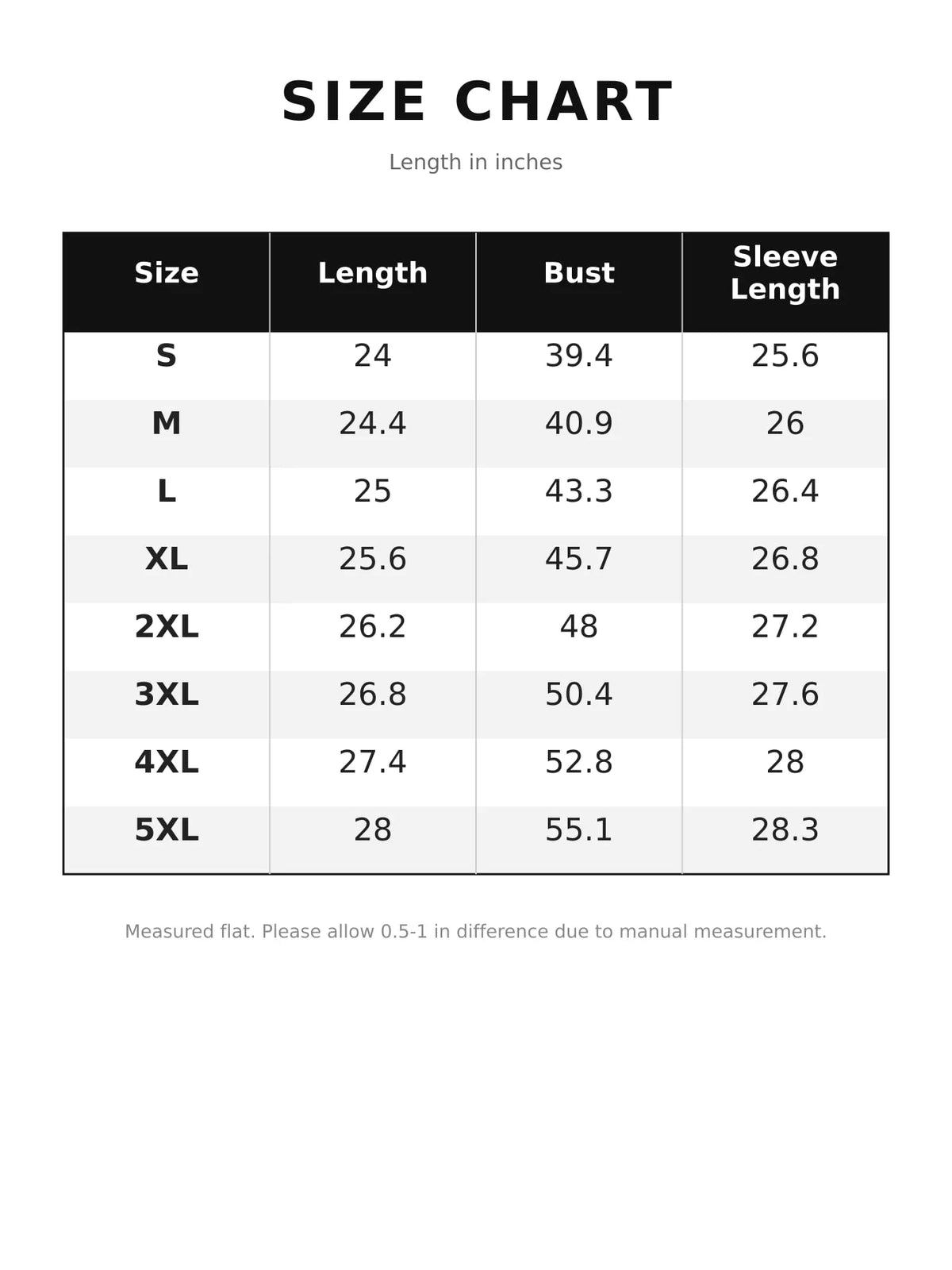 Size chart for waffle knit button-detail hoodie