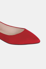 Trendsi Forever Link Pointy Toe Slip On Flat Loafers -