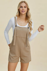 Trendsi Double Take Full Size Texture Sleeveless Romper -