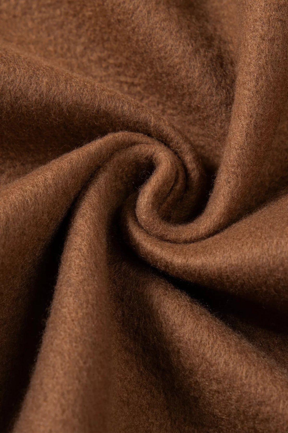 BLESSED sweatshirt, brown fabric interior texture