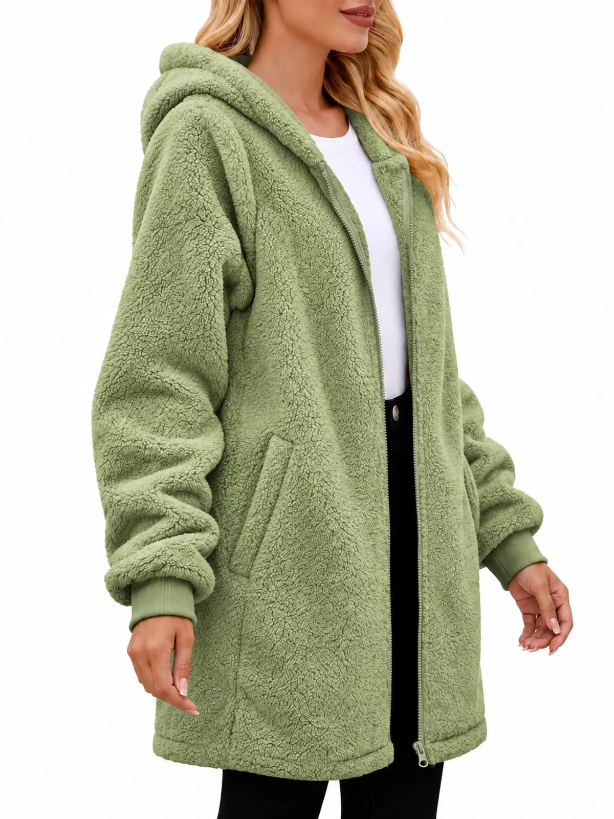 Long-sleeve coat