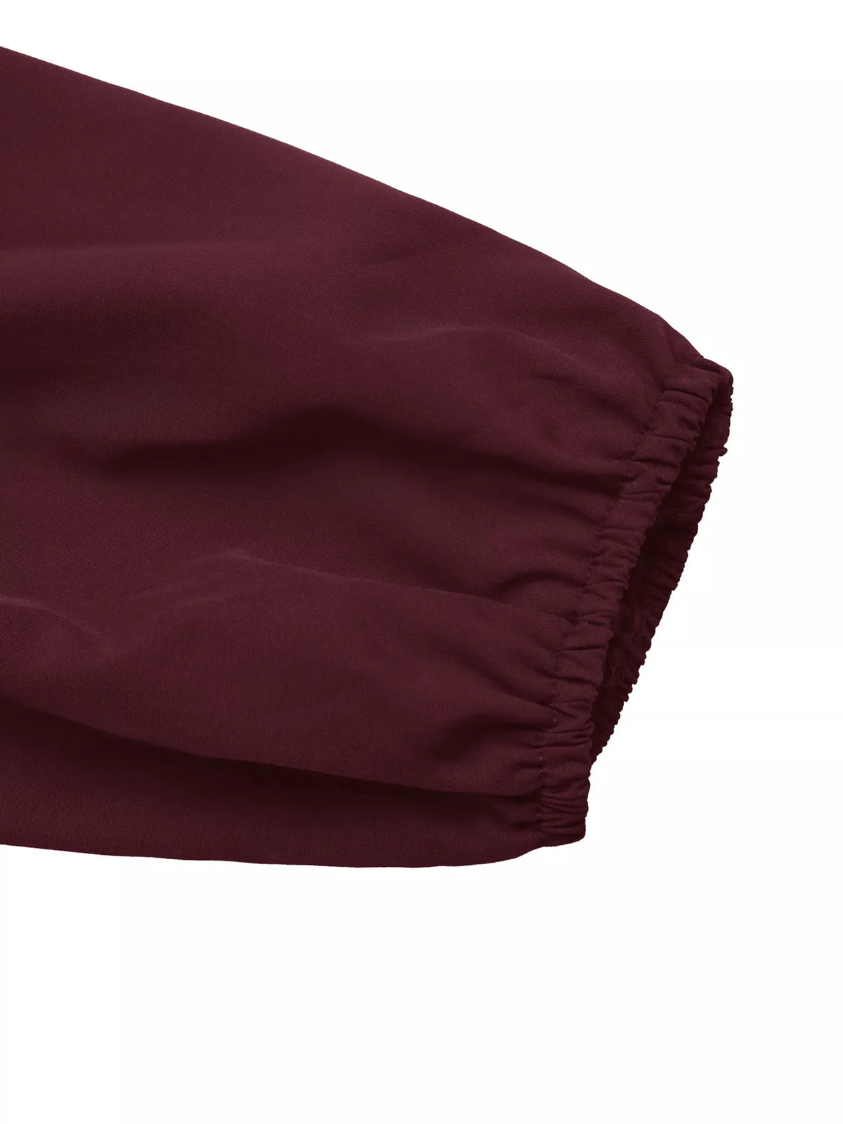 Trendsi Tie Back Balloon Sleeve Blouse -
