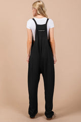 Trendsi Oh Full Size V-Neck Wide Strap Overalls with Pockets -