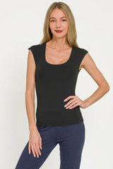 Trendsi Zenana Double Layered Sleeveless Top -