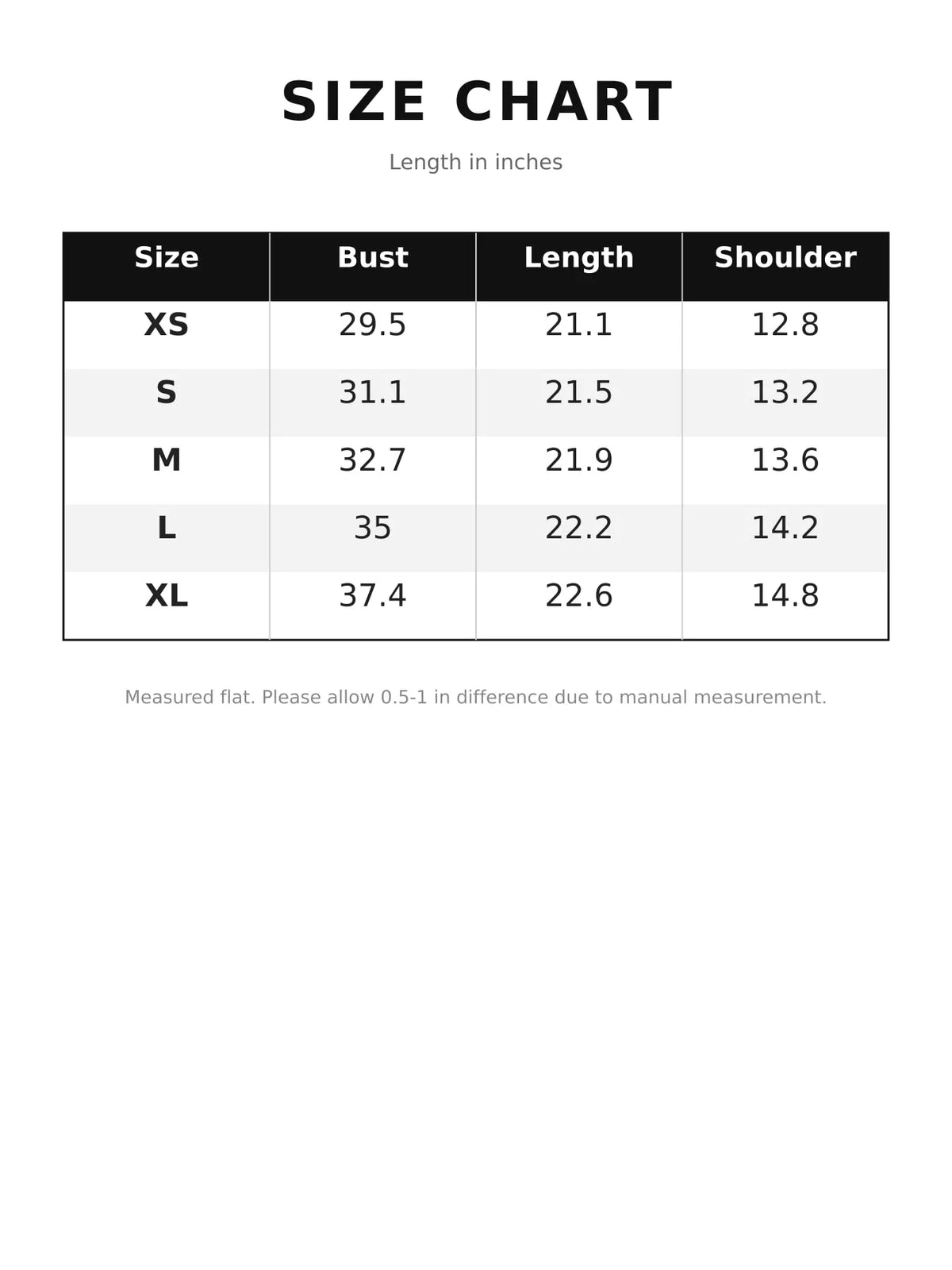 Size chart for leopard print cowl neck sleeveless tank top