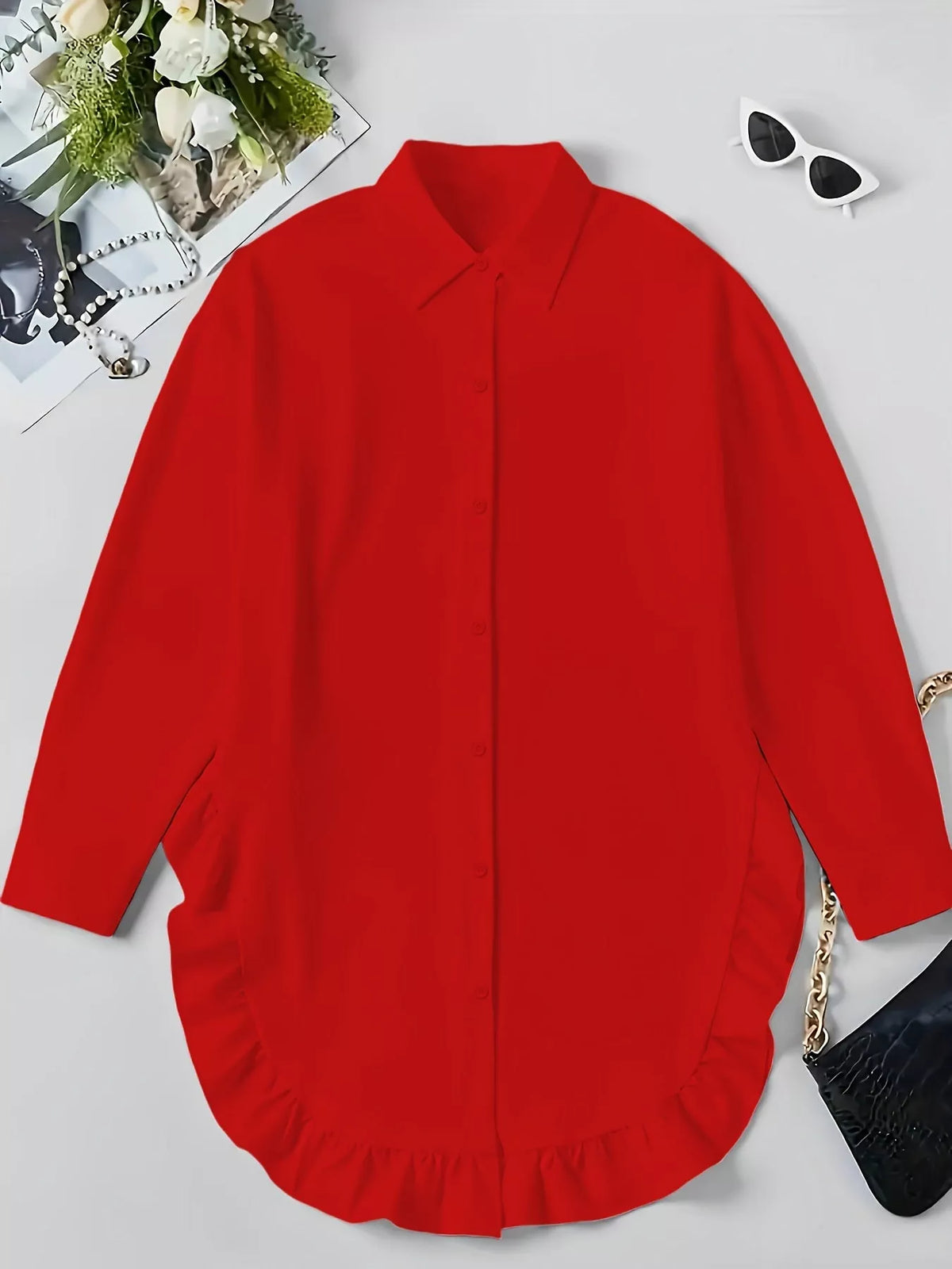 Long-sleeve shirt, product view