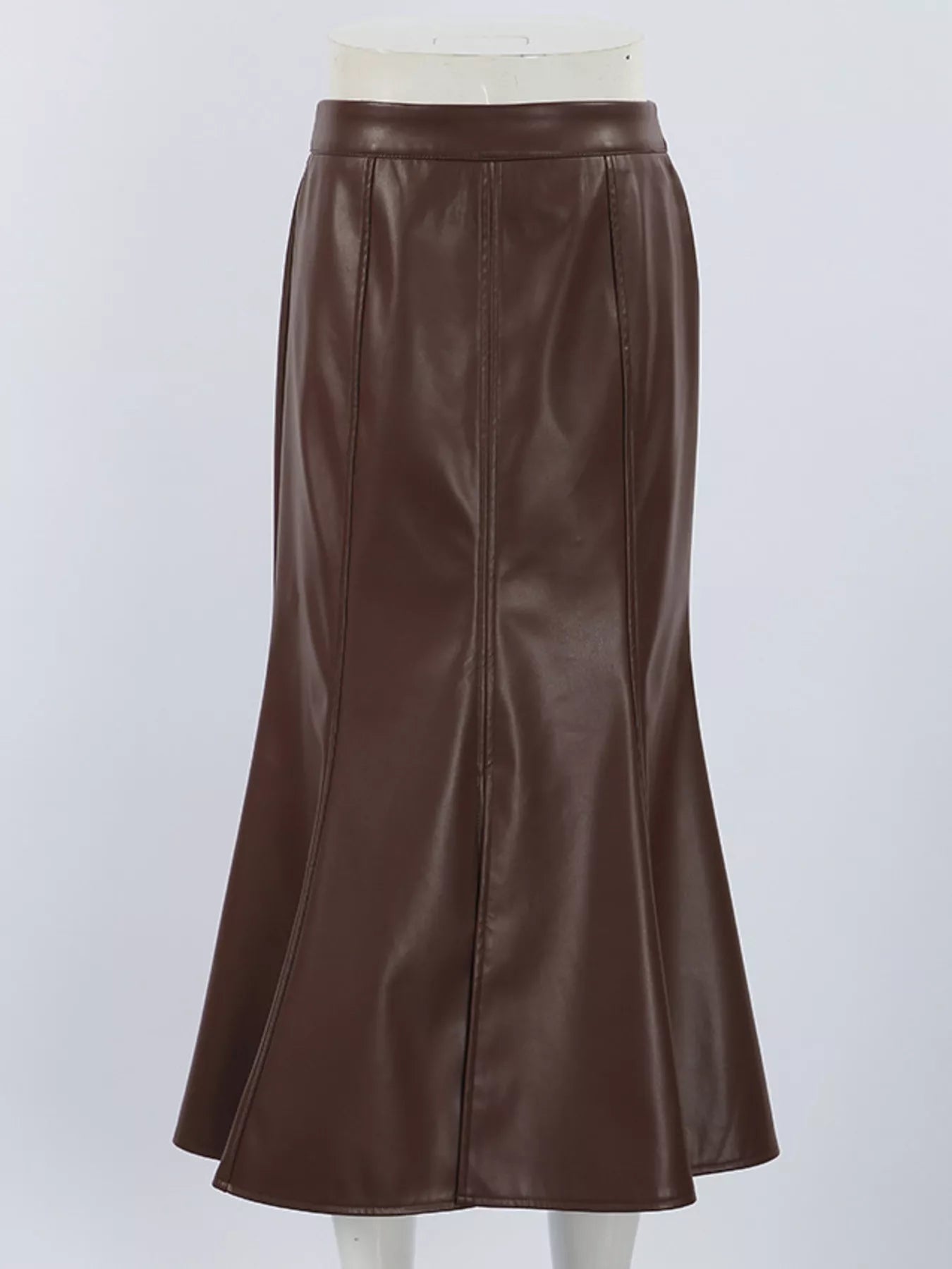 Trendsi Slit Mermaid Midi Skirt -