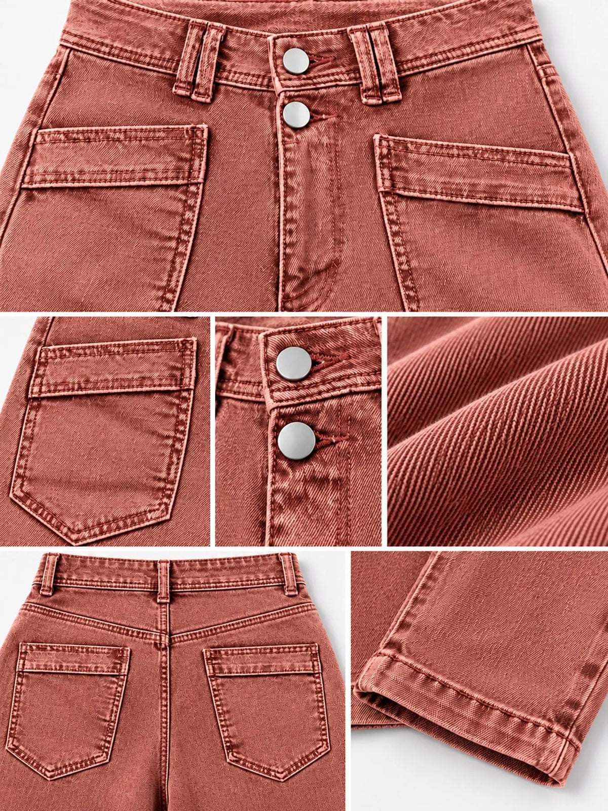 jeans, construction and design details