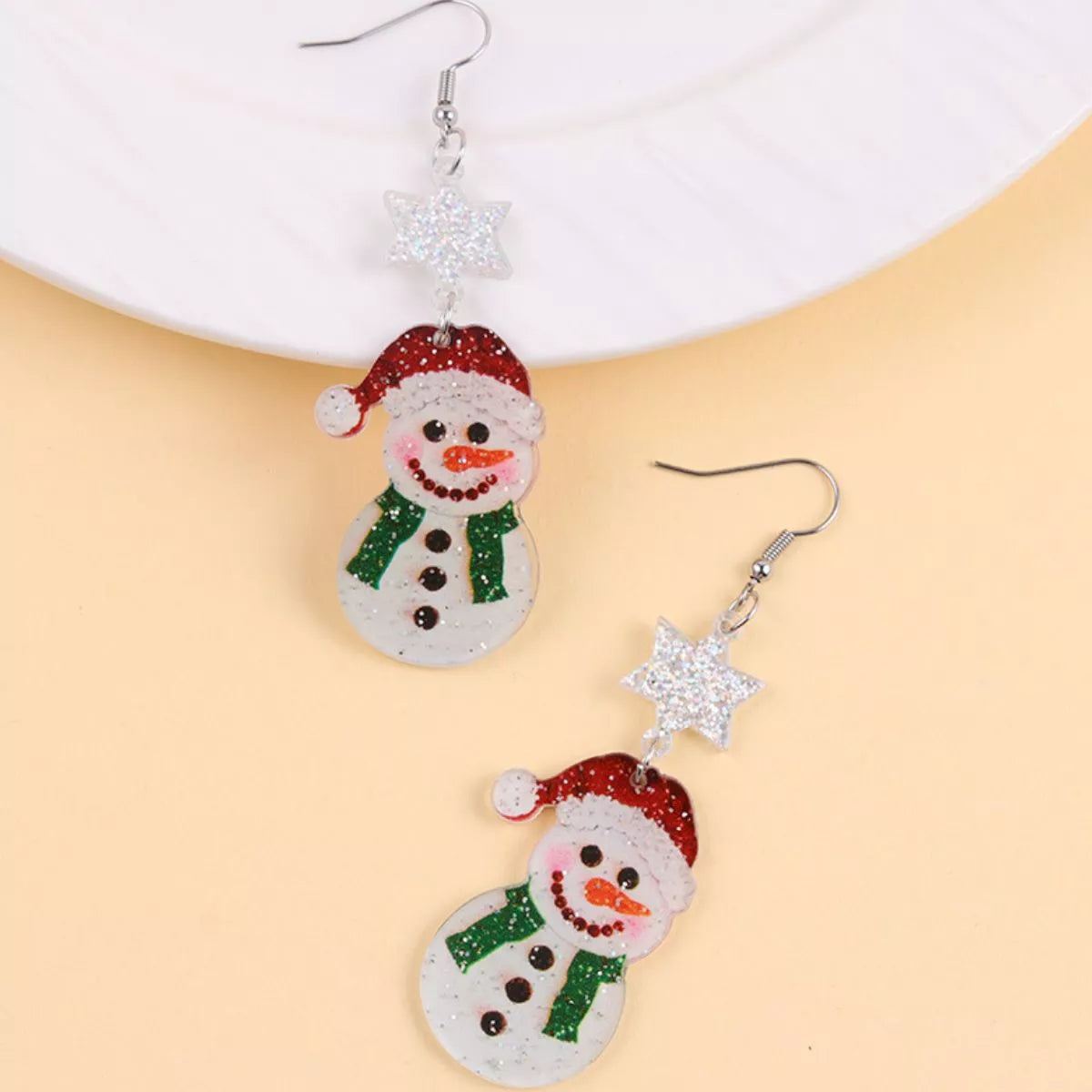 Trendsi Christmas Theme Drop Earrings -