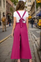Trendsi Double Take Full Size Wide Leg Overalls with Pockets -