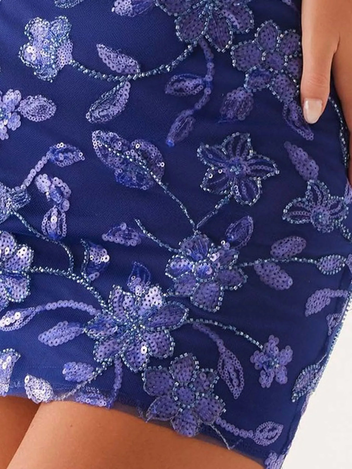 strapless mini dress, construction and design details
