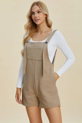 Trendsi Double Take Full Size Texture Sleeveless Romper -