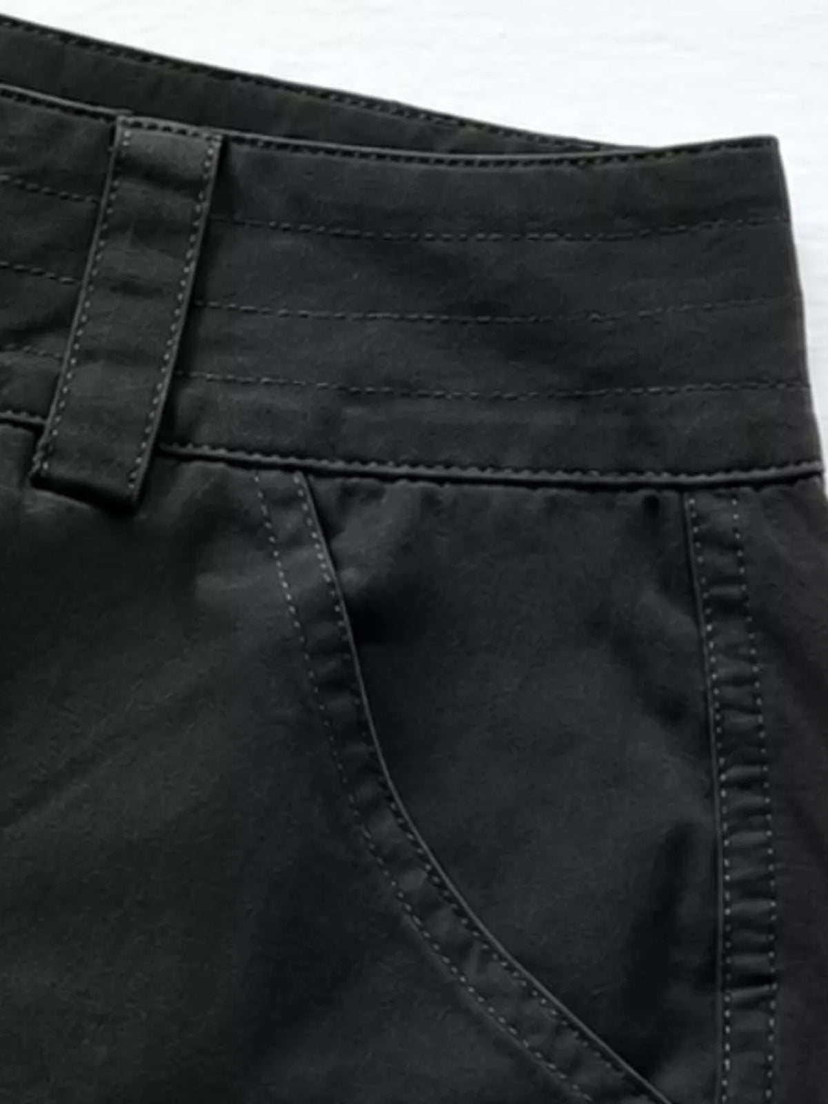 cargo pants, construction and design details