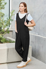 Trendsi Double Take Full Size Sleeveless Straight Jumpsuit -