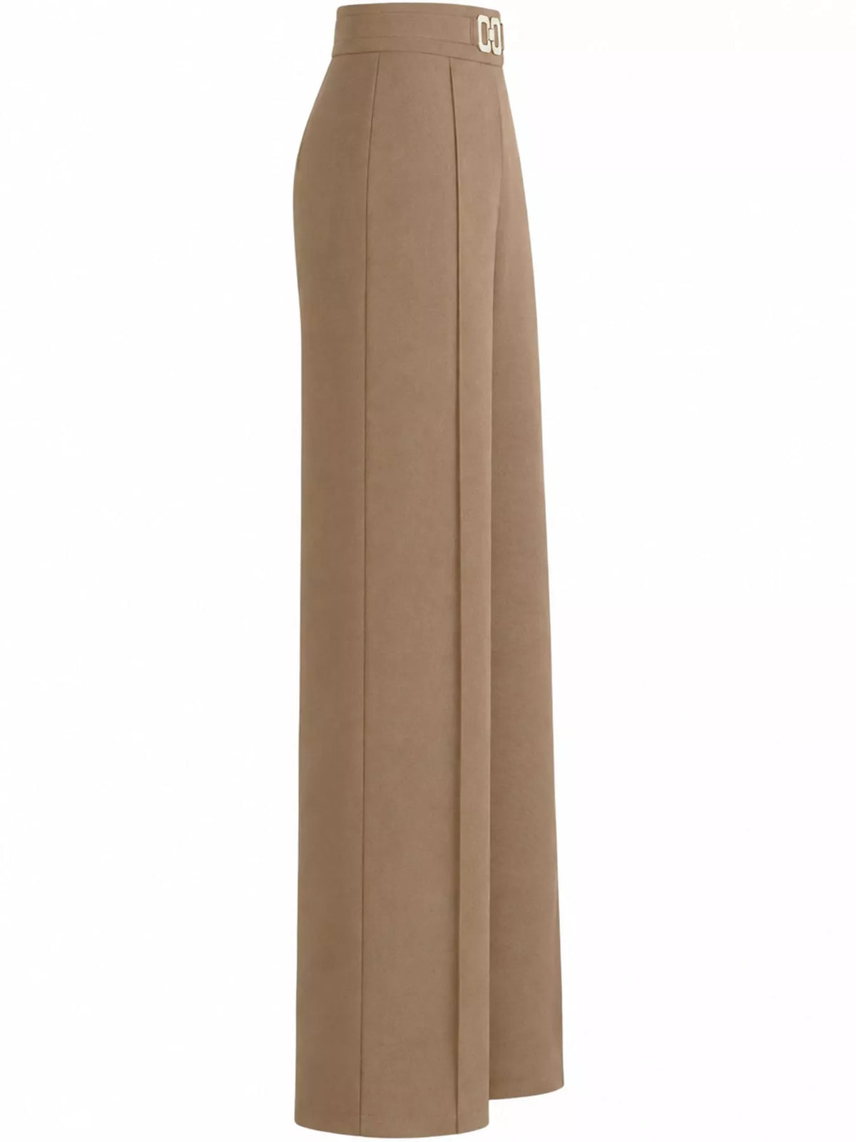 Wide-leg pants, tan side