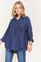 Trendsi ADORA Button Down Linen Shirt -