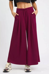 Trendsi Umgee Wide Leg Pants with Pockets -