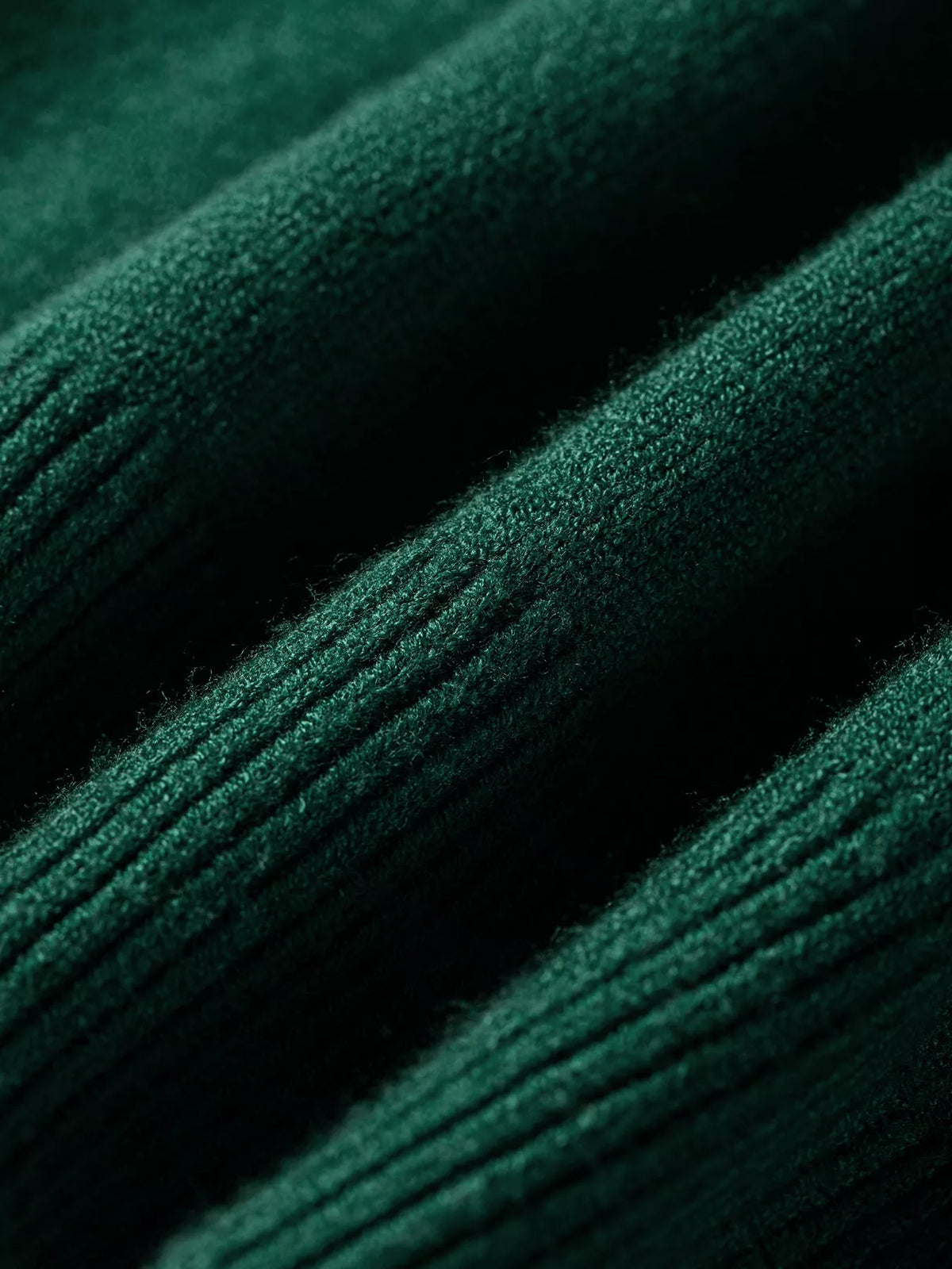 Santa Baby sweater, knit fabric close up