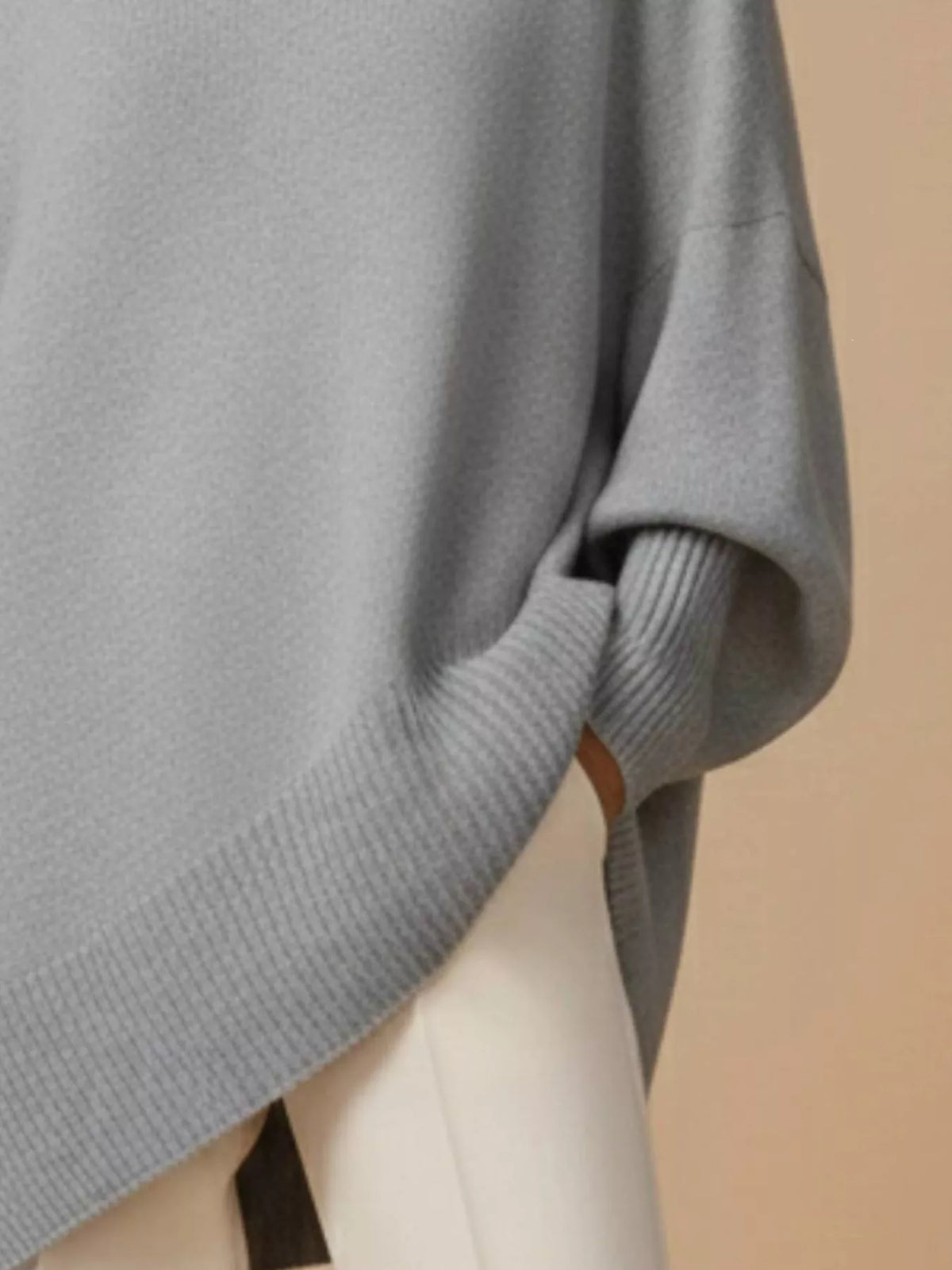 Trendsi Oversized Batwing Sleeve Sweater -