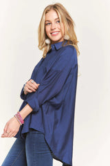 Trendsi ADORA Button Down Linen Shirt -