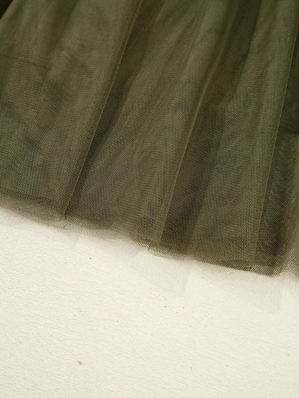 Trendsi Tulle A-Line Midi Skirt -