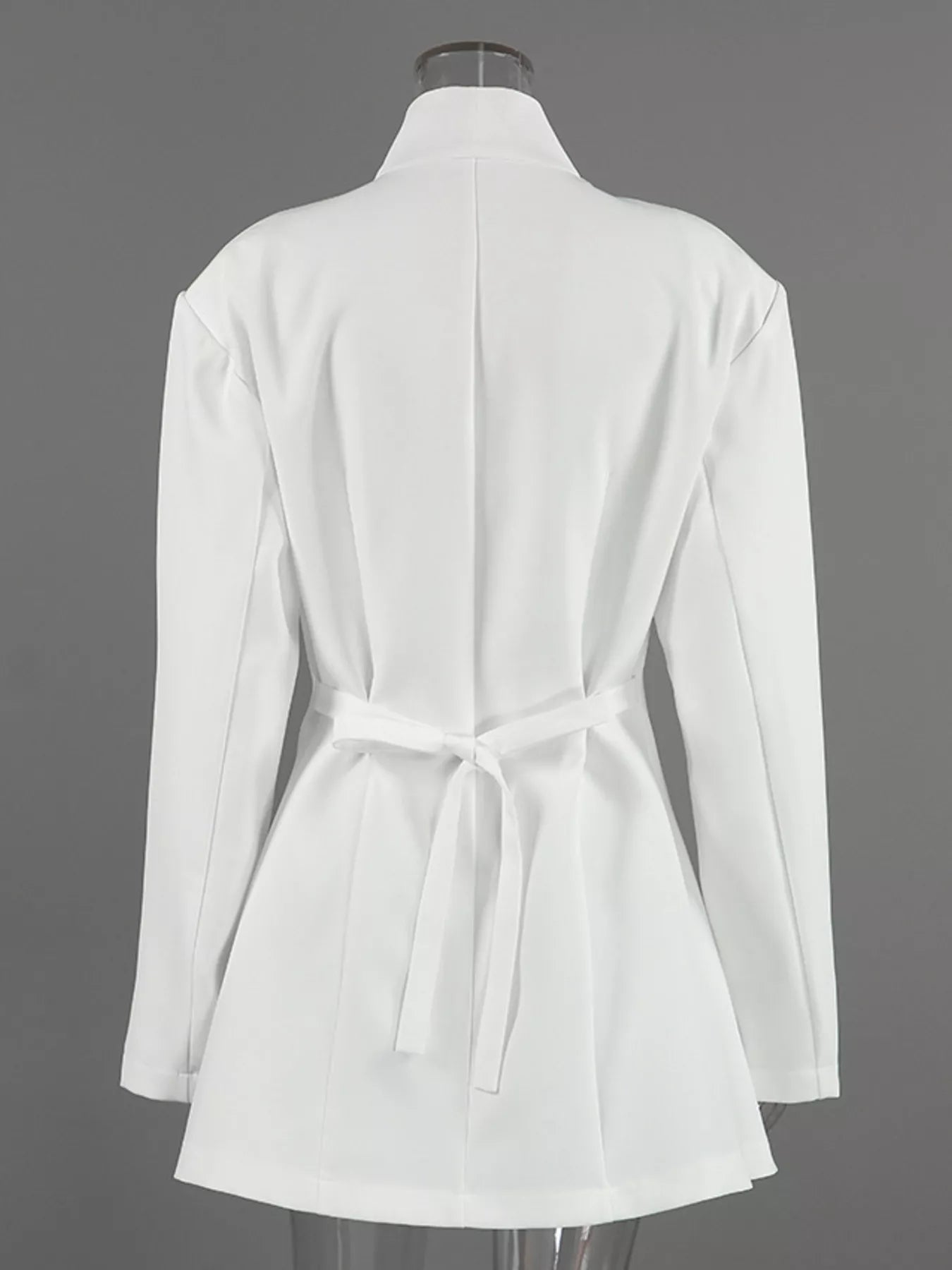Trendsi One Button Long Sleeve Blazer -