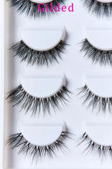 Trendsi SO PINK BEAUTY Faux Mink Eyelashes Variety Pack 5 Pairs -