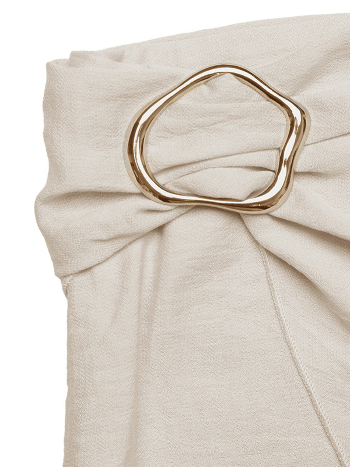 Trendsi Knotted Buckle Mini Skirt -