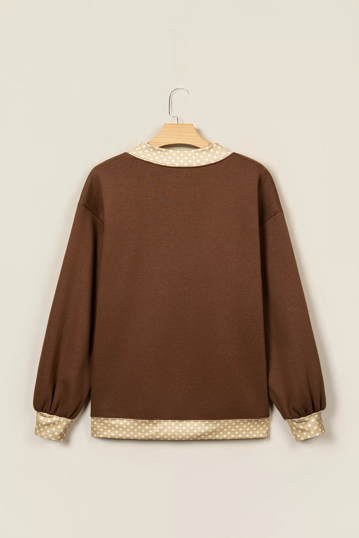 BLESSED sweatshirt, hanging back