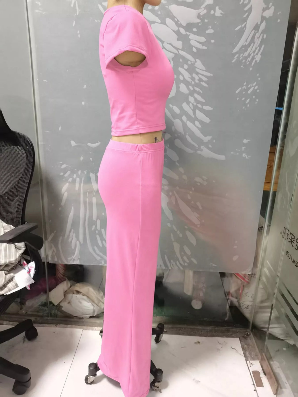 Top and skirt set